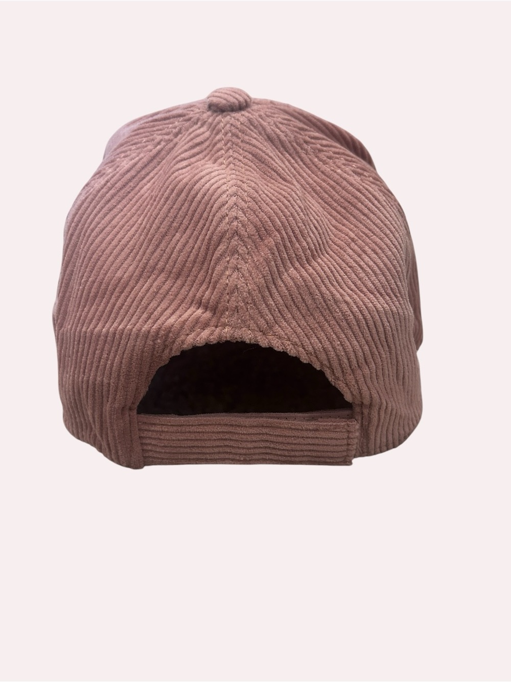 Miu Miu - Pink Corduroy Baseball Cap - Picture 4 of 5